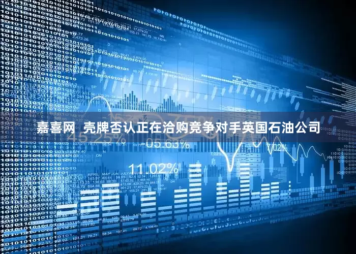 嘉喜网  壳牌否认正在洽购竞争对手英国石油公司